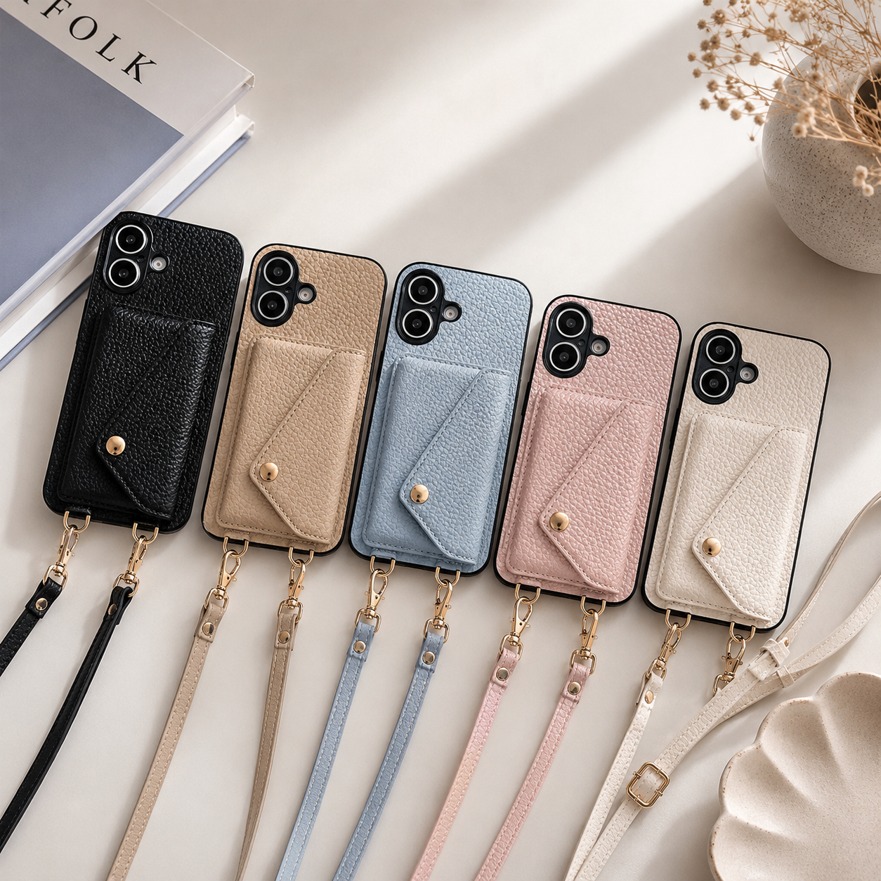 "Sierra" iPhone Crossbody Schutzhülle