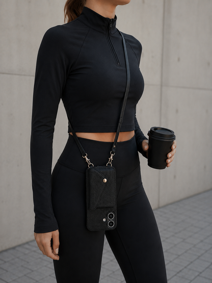 "Sierra" iPhone Crossbody Schutzhülle