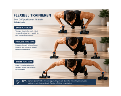 Liegestützgriffe / Push-Up Bars