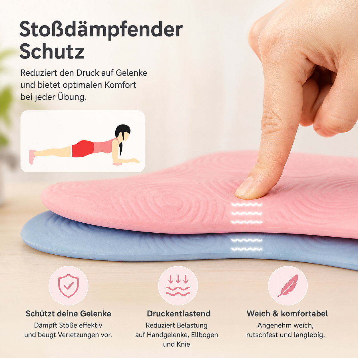Knie/Ellbogen Matte