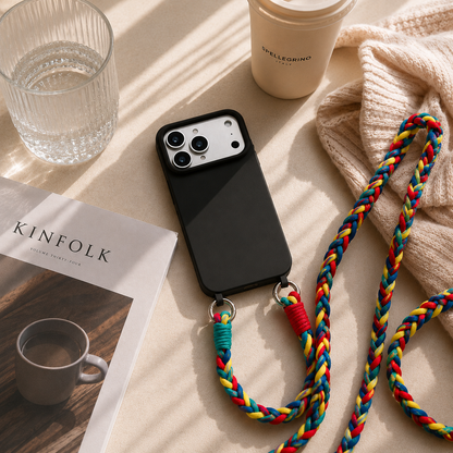 "Happy" - iPhone Crossbody Schutzhülle