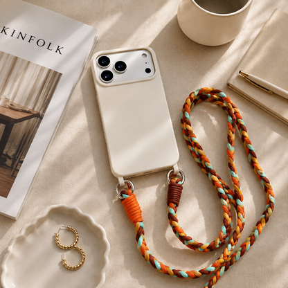 "Happy" - iPhone Crossbody Schutzhülle