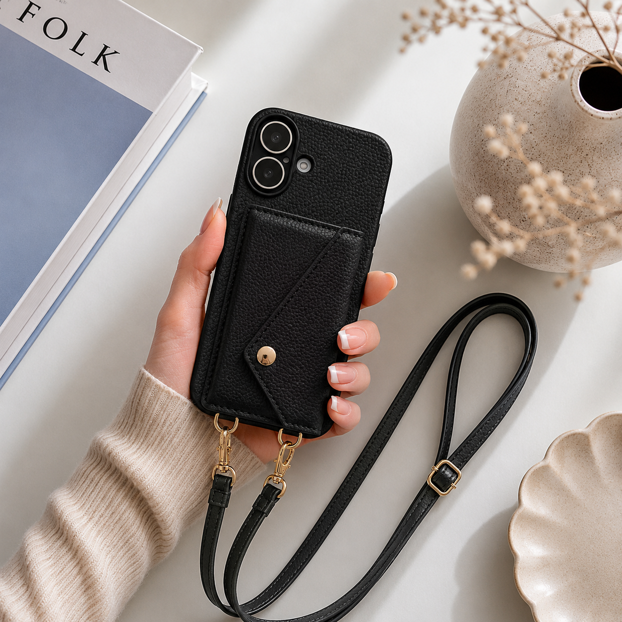 "Sierra" iPhone Crossbody Schutzhülle