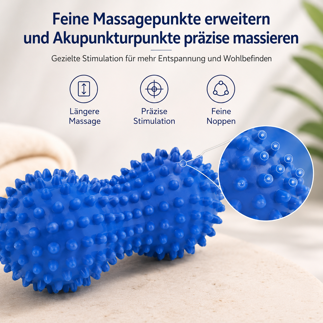 Erdnuss-Massageball