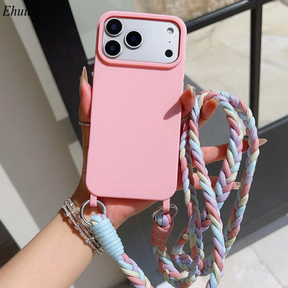 "Happy" - iPhone Crossbody Schutzhülle