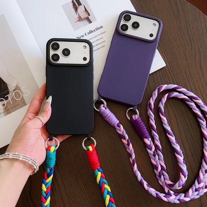 "Happy" - iPhone Crossbody Schutzhülle