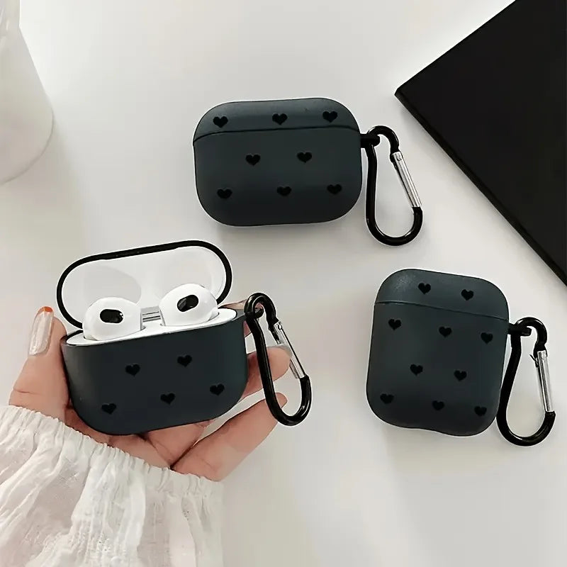 "Black Heart" - AirPods Schutzgehäuse